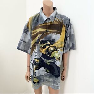 Clench 701 Jeans Anime Japanese Warrior Shirt L